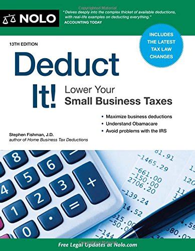 book and pdf deduct lower small business taxes Doc